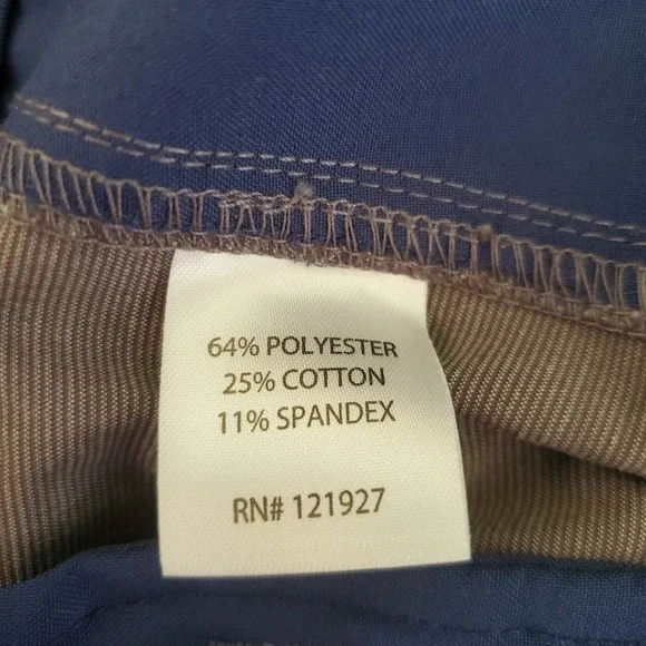 Johnnie-O Steel Gray Performance Woven Shorts Stretch Golf Casual Men's Size 34 - Picture 15 of 15